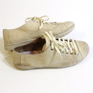 Born Womens Leather Sneakers Shoes Size 9.5 M W